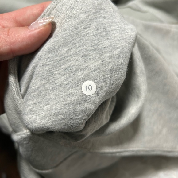 Women’s grey lululemon scuba jacket Size 10 - Picture 7 of 7